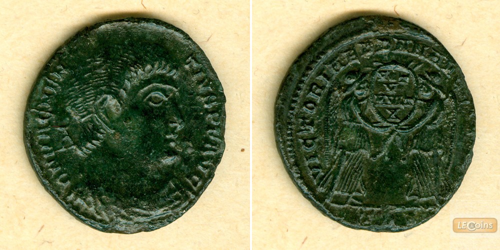 Flavius Magnus MAGNENTIUS  Follis  f.vz  [351-352]