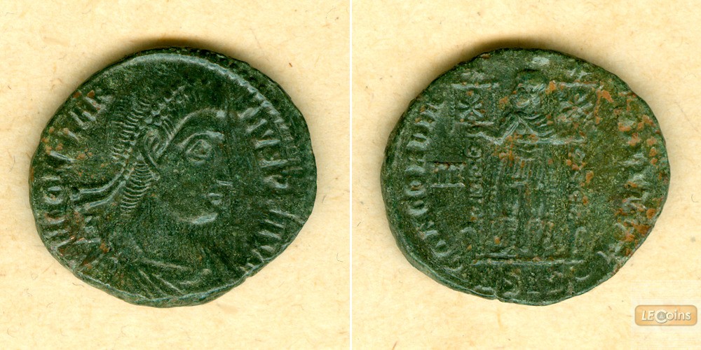 Flavius Julius CONSTANTIUS II.  Maiorina  f.vz  selten  [350-351]