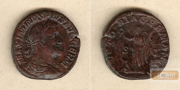 Caius Julius Verus MAXIMINUS I. Thrax  Sesterz  ss/ss+  [236-238]
