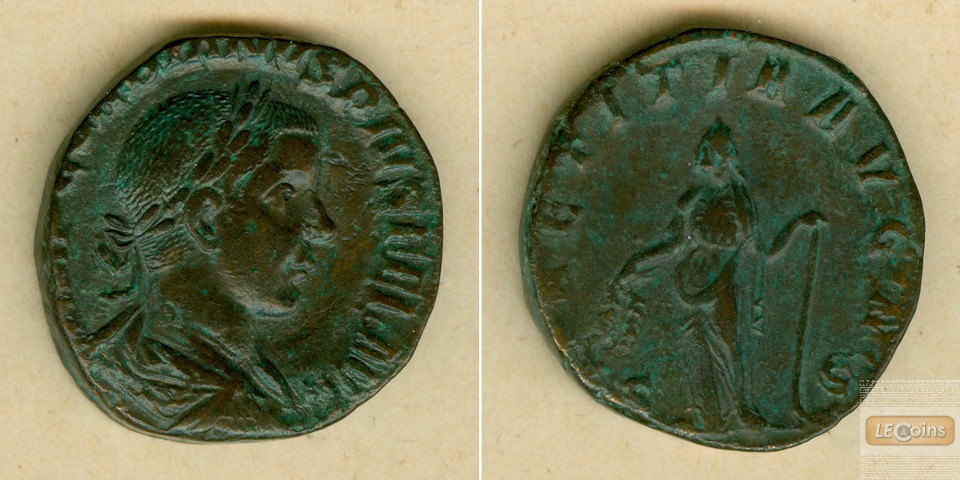Marcus Antonius GORDIANUS III. Pius  Sesterz  ss-vz  [241-244]