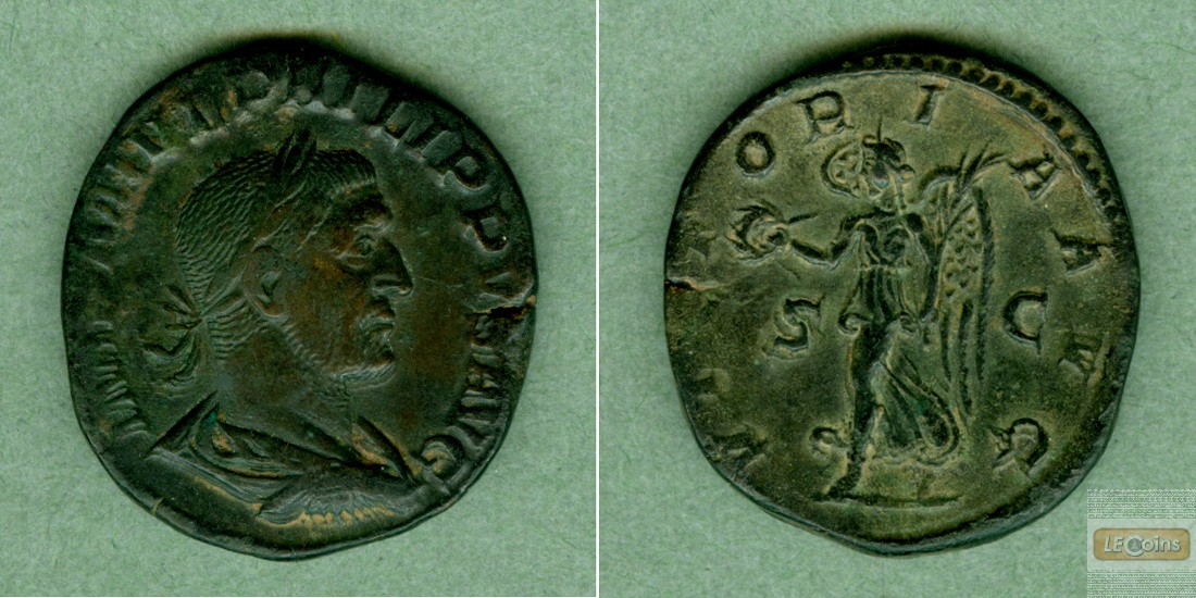 Marcus Julius PHILIPPUS I. Arabs  Sesterz  ss-vz  [244-249]