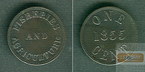 Canada Token PRINCE EDWARD ISLANDS 1855  ss+