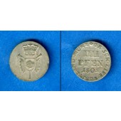 Schaumburg Lippe 4 Pfennige 1802  ss  selten