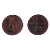 Hannover 1 Pfennig 1827 C  f.ss