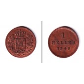 Bayern 1 Heller 1849  vz