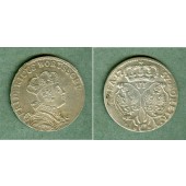 Preussen 6 Groschen 1757 C  vz