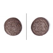 Sachsen 1 Pfennig 1726 IGS  vz