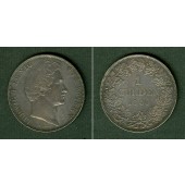 Bayern 1 Gulden 1840  vz-st