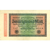 20.000 MARK 1923  Ro.84a  III+