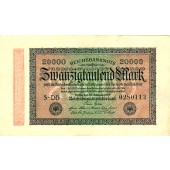 20.000 MARK 1923  Ro.84f  II