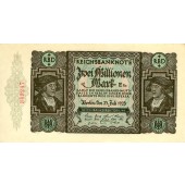 2 MILLIONEN MARK 1923  Ro.89b  I-