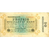 50.000.000.000 MARK 1923  Ro.116f  III
