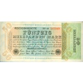 50 MILLIARDEN MARK 1923  Ro.117e  II