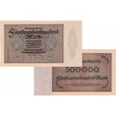 500.000 MARK 1923  Ro.87f  I