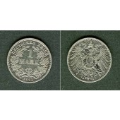 Deutsches Reich 1 Mark 1892 G ss+/ss  selten!