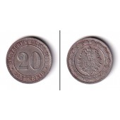 DEUTSCHES REICH 20 Pfennig 1888 A (J.6)  ss