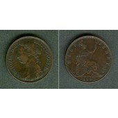 Großbritannien / Great Britain  Half Penny 1883  ss+