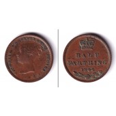 Großbritannien / Great Britain  1/2 Farthing 1844  ss-vz