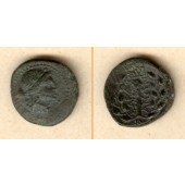 AE15 Bronze aus Sardeis / Lydia  2.-1. Jh. v.Chr.  ss+