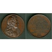 Medaille FRANKREICH 1818 J.F. Regnard  BRONZE  vz-stgl.