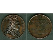 Medaille FRANKREICH 1819 J. Bruyere  BRONZE  vz-stgl.