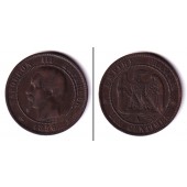FRANKREICH 10 Centimes 1856 A  ss