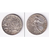 FRANKREICH 50 Centimes 1901  f.vz/vz