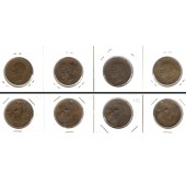 Lot:  ITALIEN 4x Münzen 10 Centesimi  [1922-1935]