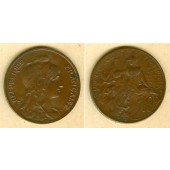 FRANKREICH 10 Centimes 1912  ss+