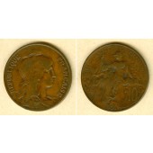 FRANKREICH 10 Centimes 1905  f.ss  selten