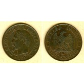 FRANKREICH 5 Centimes 1854 MA  ss-vz