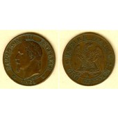 FRANKREICH 5 Centimes 1861 A  ss