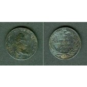 Österreich Ungarn RDR 1 Kreutzer 1790 S vz
