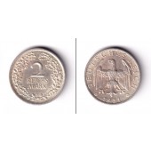 DEUTSCHES REICH 2 Reichsmark 1931 F  (J.320)  f.vz  selten