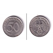 DEUTSCHES REICH 50 Reichspfennig (J.365) 1938 E  ss+  selten
