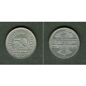 DEUTSCHES REICH 50 Pfennig 1919 E (J.301)  vz+/vz  selten