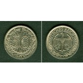 DEUTSCHES REICH 50 Reichspfennig 1937 D (J.324)  vz-st