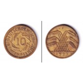 DEUTSCHES REICH 10 Rentenpfennig (J.309) 1923 F  ss  selten!