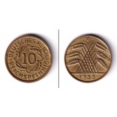 DEUTSCHES REICH 10 Reichspfennig (J.317) 1933 G  ss-vz  seltener