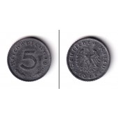 Alliierte Besatzung 5 Reichspfennig (J.374) 1948 A  vz-st  selten