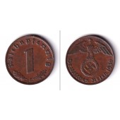 DEUTSCHES REICH 1 Reichspfennig (J.361) 1936 F  f.vz  selten