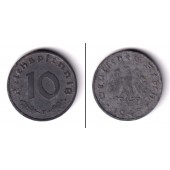 Alliierte Besatzung 10 Reichspfennig (J.375) 1945 F  ss-vz